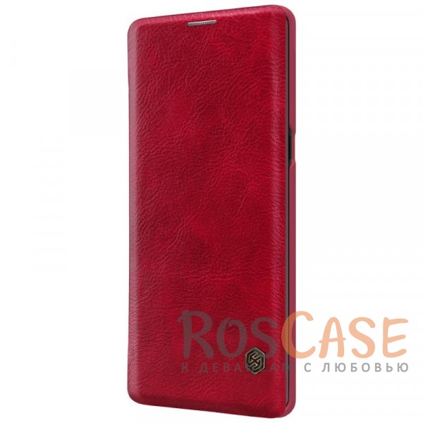 Изображение Красный Nillkin Qin | Чехол-книжка из Premium экокожи для Samsung Galaxy Note 8