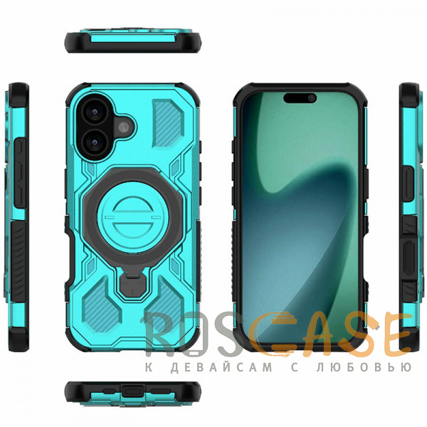 Изображение Голубой Magnus | Противоударный чехол с Magsafe для iPhone 17