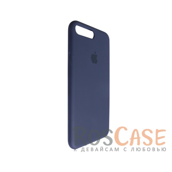 Изображение Темно-Синий / Midnight Blue Оригинальный силиконовый чехол для Apple iPhone 7 plus (5.5") (реплика)