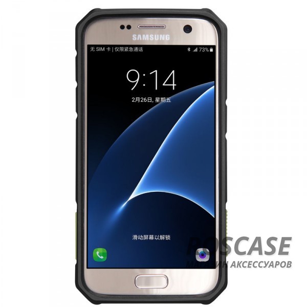 Фотография Зеленый Nillkin Defender 2 | Противоударный чехол для Samsung G930F Galaxy S7