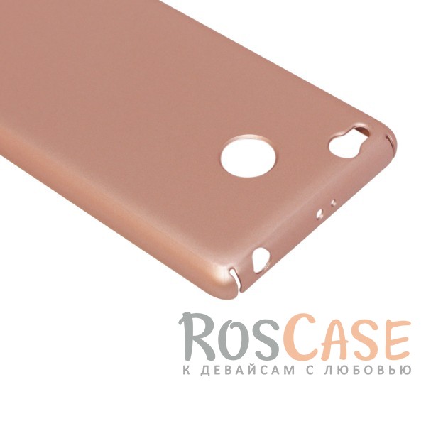 Фото Розовый Joyroom | Матовый soft-touch чехол для Xiaomi Redmi 3 Pro / Redmi 3s