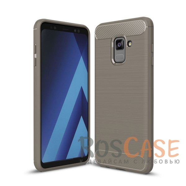 

iPaky Slim | Силиконовый чехол для Samsung A730 Galaxy A8+ (2018) (Серый)