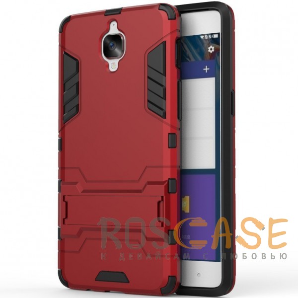Фотография Красный / Dante Red Transformer | Противоударный чехол для OnePlus 3 / OnePlus 3T с мощной защитой корпуса