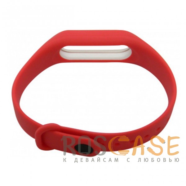 Фотография Красный / Белый Xiaomi Mi Band 2 | Ремешок для фитнес-браслета