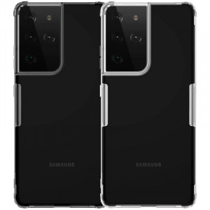 Nillkin Nature | Прозрачный силиконовый чехол  для Samsung Galaxy S21 Ultra