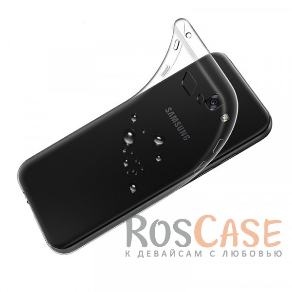 Изображение Прозрачный Ультратонкий силиконовый чехол для Samsung A720 Galaxy A7 (2017)