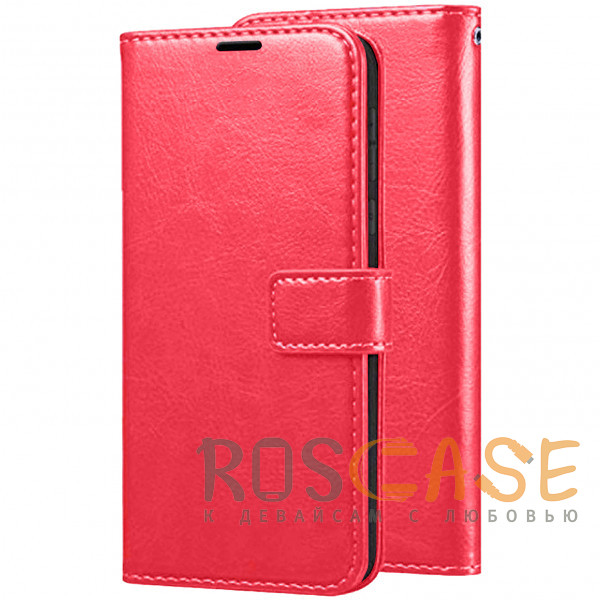 Фото Красный Чехол (книжка) Wallet Glossy с визитницей для Xiaomi Redmi 7