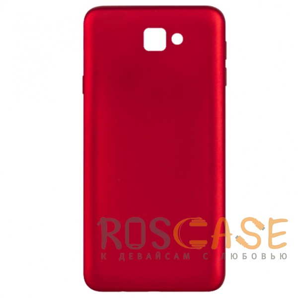 Фото Красный J-Case THIN | Гибкий силиконовый чехол для Samsung Galaxy J7 Prime 2 (2018)