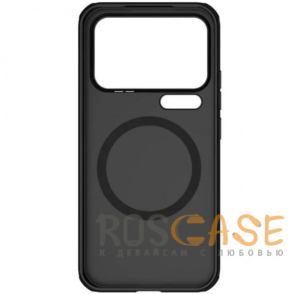 Фото Черный Nillkin Super Frosted Shield Magnetic | Пластиковый чехол с поддержкой Magsafe для Xiaomi Mi 17 Pro Max