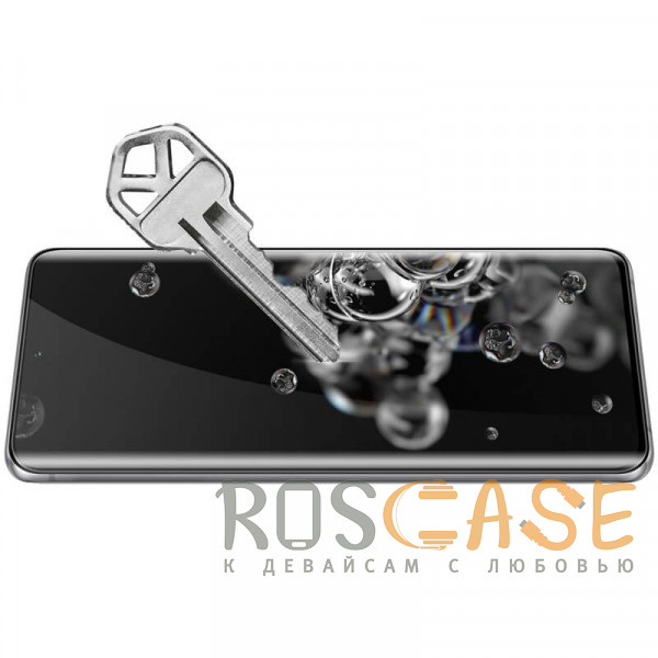 Фотография Черное Nillkin 3D DS+ Max | Защитное стекло полноэкранное с полной проклейкой для Samsung Galaxy S20 Ultra