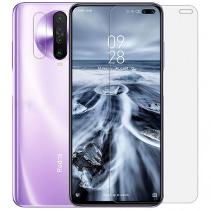 Nillkin Crystal | Защитная пленка Анти-отпечатки для Xiaomi Redmi K30 / K30i / POCO X2 / X3 / Mi 10T Pro на экран и камеру
