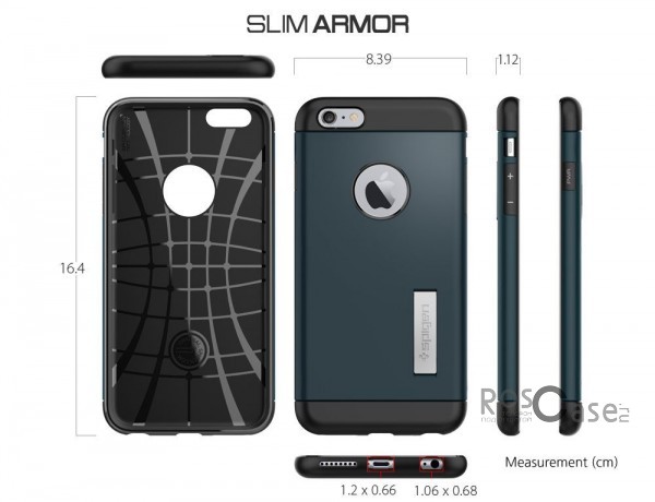 фото пластиковая накладка SGP Slim Armor Series для Apple iPhone 6 plus (5.5