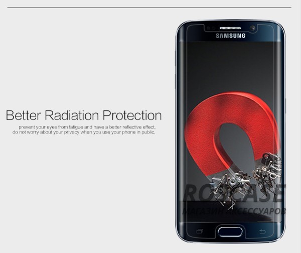 Фото Матовая Nillkin Matte | Матовая защитная пленка для Samsung G925F Galaxy S6 Edge
