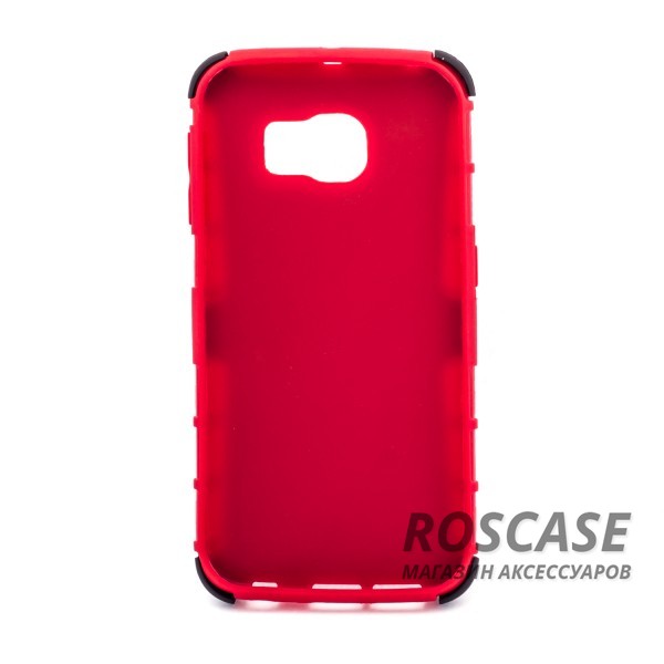 Изображение Красный Shield | Противоударный чехол для Samsung G925F Galaxy S6 Edge с подставкой