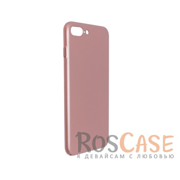 Изображение Розовый Joyroom | Матовый soft-touch чехол для iPhone 7 Plus / 8 Plus с защитой торцов