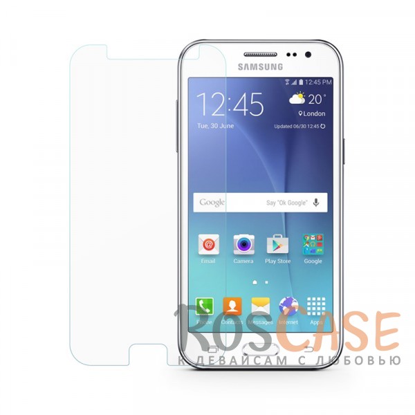 Фото H+ | Защитное стекло для Samsung J200H Galaxy J2 Duos (карт. уп-вка)