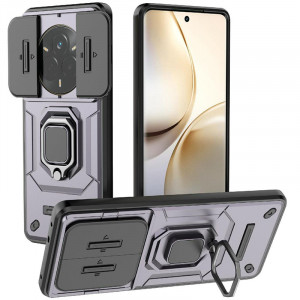 Transformer Ring Holder | Противоударный чехол с кольцом и шторкой камеры  для Realme 14 Pro 5G