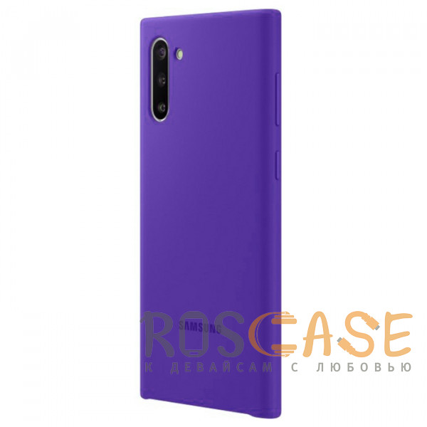 Фотография Фиолетовый Чехол Silicone Cover для Samsung Galaxy Note 10