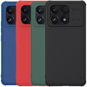 Nillkin Super Frosted Shield Pro | Матовый чехол из пластика и ТПУ  для Xiaomi Poco F6 Pro