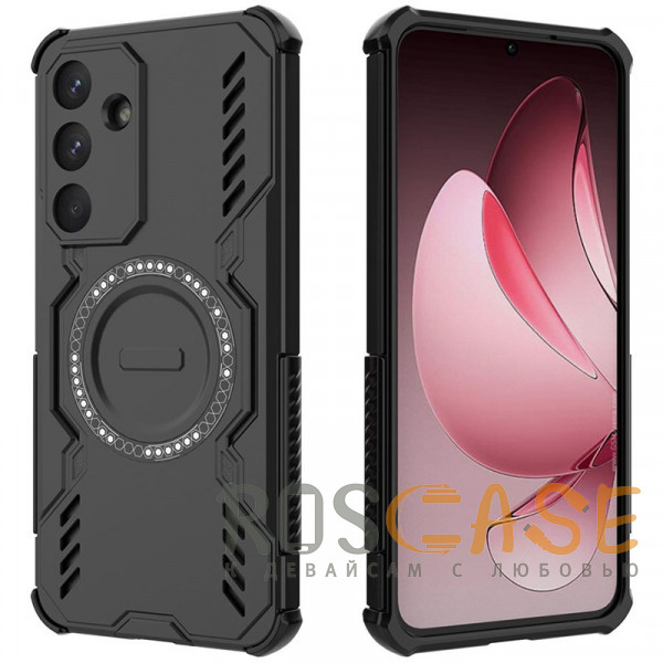 Фото Черный Mirage MagSafe | Противоударный чехол с поддержкой MagSafe для Samsung Galaxy S25 FE