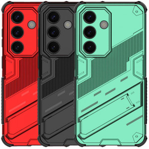 Megatron | Противоударный чехол-подставка для Samsung Galaxy S26 с защитой камеры