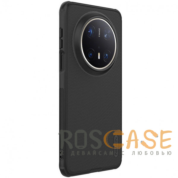 Фотография Черный Nillkin Super Frosted Shield Magnetic | Пластиковый чехол с поддержкой Magsafe для Huawei Mate 70 Pro / 70 Pro Plus
