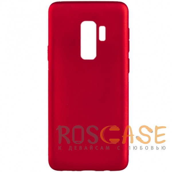 Фото Красный J-Case THIN | Гибкий силиконовый чехол для Samsung Galaxy S9+