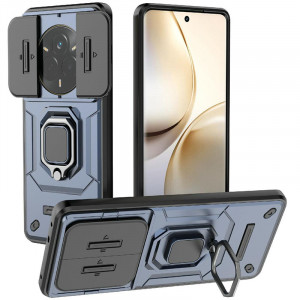 Transformer Ring Holder | Противоударный чехол с кольцом и шторкой камеры  для Realme 14 Pro 5G