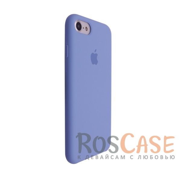 Фото Голубой / Baby Blue Оригинальный силиконовый чехол для Apple iPhone 7 (4.7") (реплика)