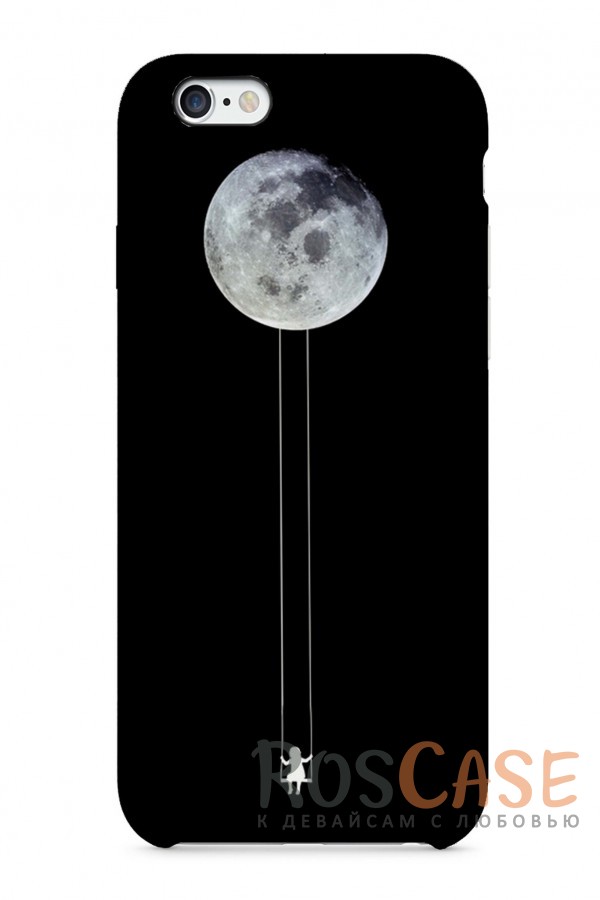 Фото Лунные качели Пластиковый чехол RosCase "Вселенная" для iPhone 6/6s (4.7")