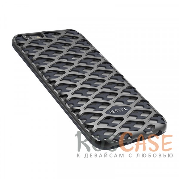 Изображение Титан STIL Urban Knight | Противоударный алюминиевый чехол для iPhone 6/6s с силиконовой основой