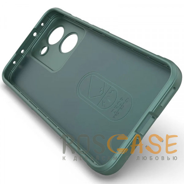 Изображение Зеленый Flex Silicone | Противоударный чехол для Realme P3 Ultra 5G с защитой камеры и микрофиброй