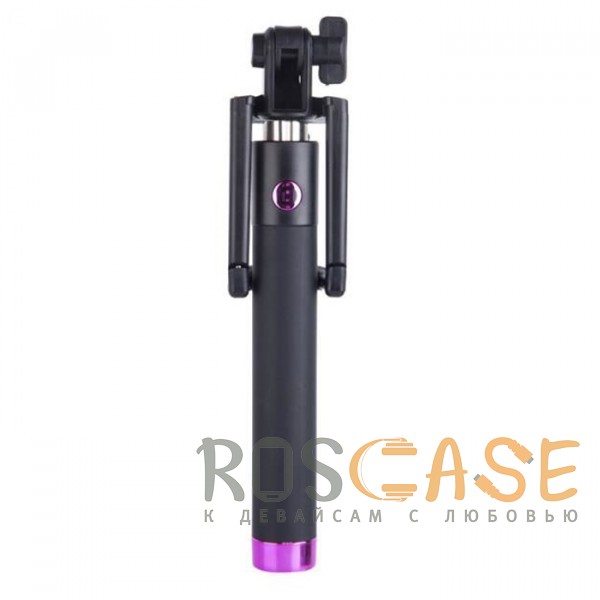 Фото Фиолетовый Locust S018 | Телескопический Bluetooth монопод для селфи Locust (20см - 80см)
