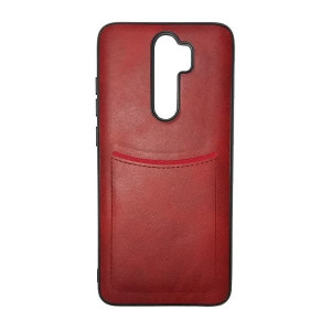 iLEVEL | Чехол с кожаным покрытием и карманом  для Xiaomi Redmi 9