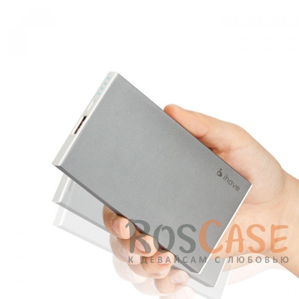 Изображение Серый / Grey Rock iHave Boss | Портативное зарядное устройство Power Bank (5000mAh)