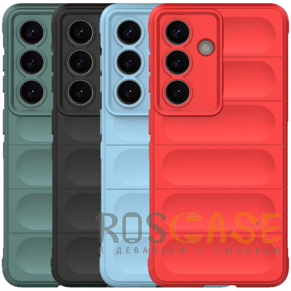 Фото Flex Silicone | Противоударный чехол для Samsung Galaxy S26 с защитой камеры и микрофиброй