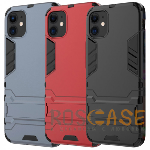 Фото Transformer | Противоударный чехол-подставка для iPhone 11 с мощной защитой корпуса