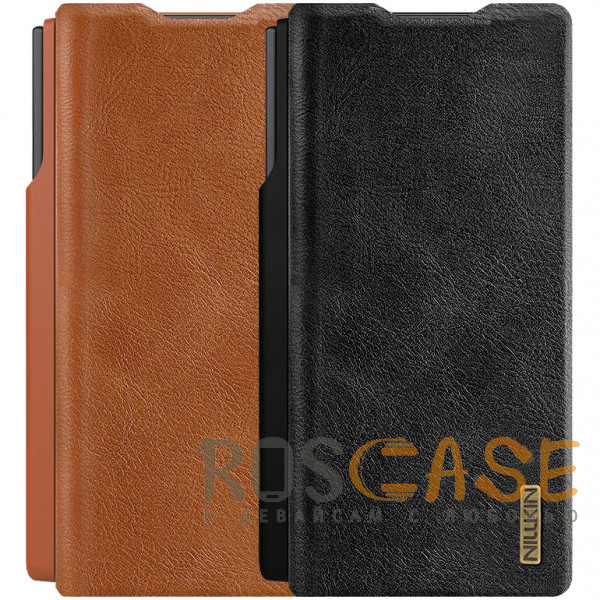 Фото Nillkin Qin PRO | Чехол-книжка из Premium экокожи с защитой камеры для Samsung Galaxy Z Fold 7