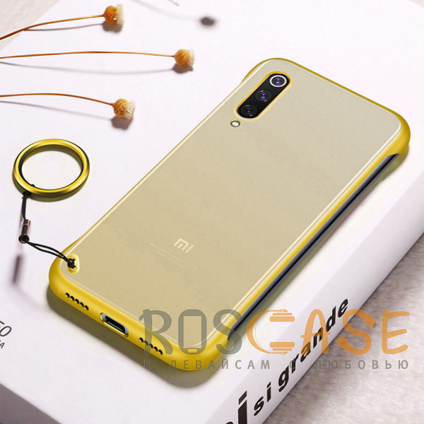 Фото Желтый TPU+PC чехол Edge (+ кольцо) для Xiaomi Mi A3 (CC9e)
