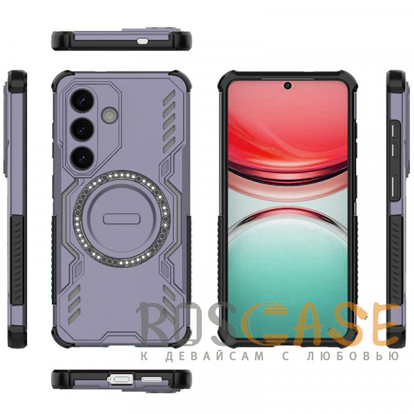 Фотография Фиолетовый Mirage MagSafe | Противоударный чехол с поддержкой MagSafe для Samsung Galaxy S26