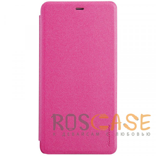 Фотография Розовый Nillkin Sparkle | Чехол-книжка для Xiaomi Mi 5s Plus