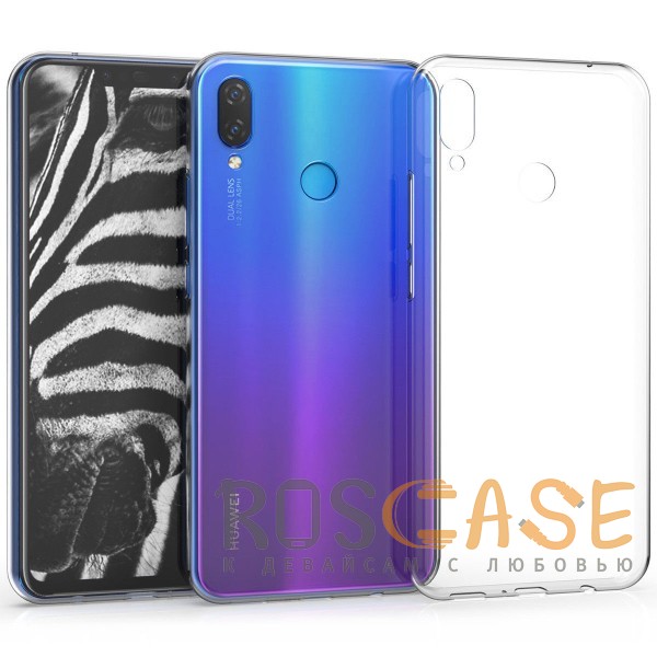 Фотография Бесцветный J-Case THIN | Гибкий силиконовый чехол для Huawei P Smart+ (nova 3i)