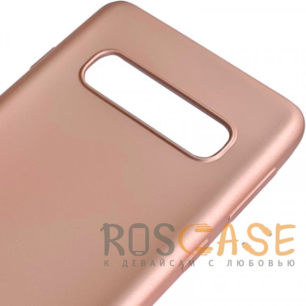 Изображение Розовый / Rose Gold J-Case THIN | Тонкий силиконовый чехол 0.5 мм для Samsung Galaxy S10
