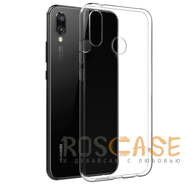Фотография Прозрачный J-Case THIN | Гибкий силиконовый чехол для Huawei P20 Lite