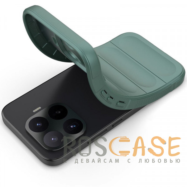 Фотография Зеленый Flex Silicone | Противоударный чехол для Xiaomi Mi 17T с защитой камеры и микрофиброй