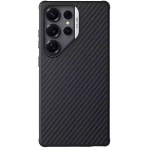 Nillkin Synthetic Fiber Magnetic | Чехол с карбоновой текстурой  для Samsung Galaxy S25 Ultra