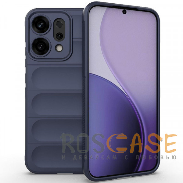 Фото Темно-синий Flex Silicone | Противоударaный чехол для Huawei Nova 14 с защитой камеры и микрофиброй