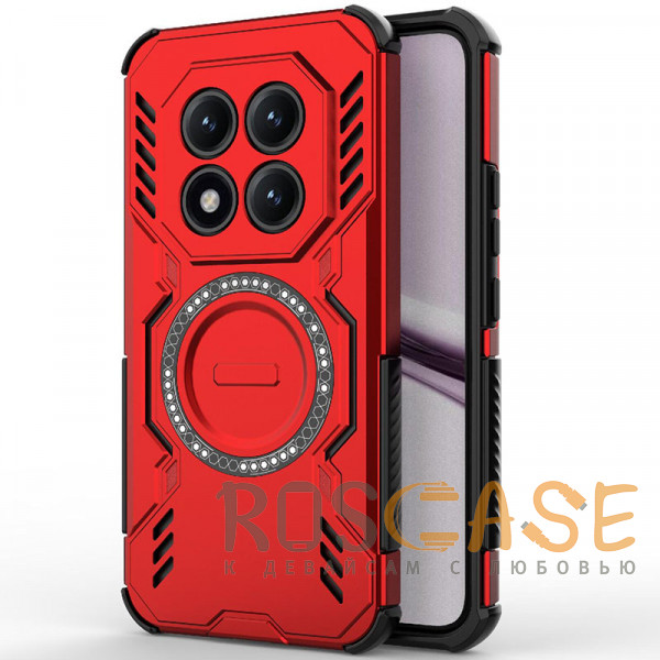 Изображение Красный Mirage MagSafe | Противоударный чехол с поддержкой MagSafe для Xiaomi Redmi Note 15 Pro Plus