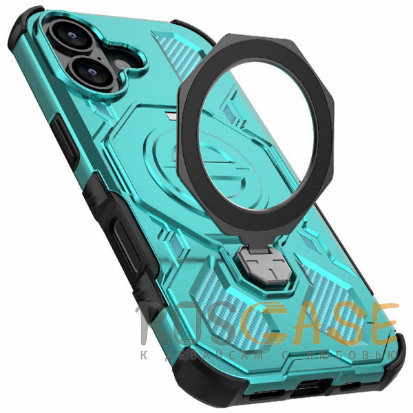 Фото Голубой Magnus | Противоударный чехол с Magsafe для iPhone 17