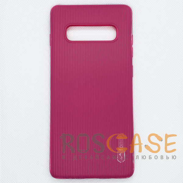 Фото Розовый Силиконовая накладка Fono для Samsung Galaxy S10+
